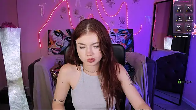 הופעת וובקאם של isabel_wave