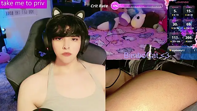 BimboCat Webcam Show