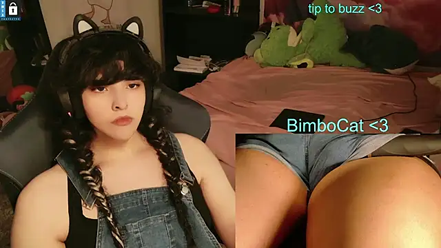 Show modela BimboCat na web-kameri