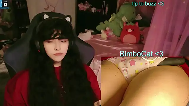 Show modela BimboCat na web-kameri