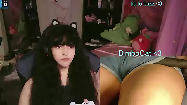 Show modela BimboCat na web-kameri