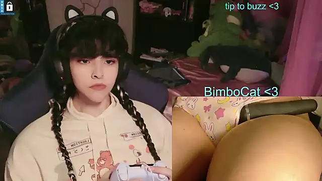 BimboCat Шоу с уебкамера