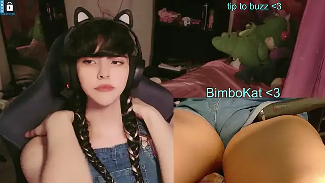 Show modela BimboCat na web-kameri