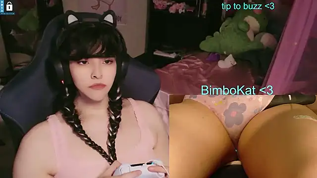 Show de BimboCat na webcam