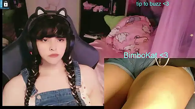 Show de BimboCat na webcam