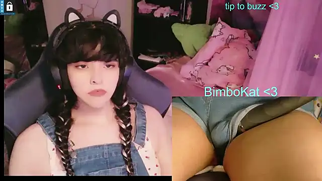 Show modela BimboCat na web-kameri