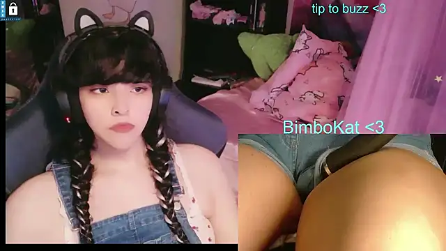 BimboCat Show in webcam