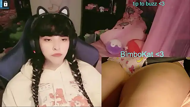 Show modela BimboCat na web-kameri
