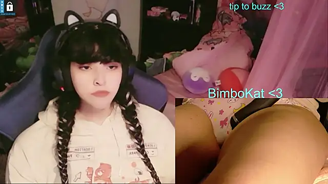 Show de BimboCat na webcam