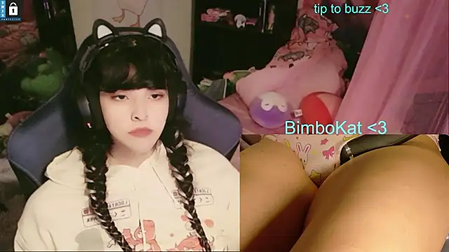 Show modela BimboCat na web-kameri