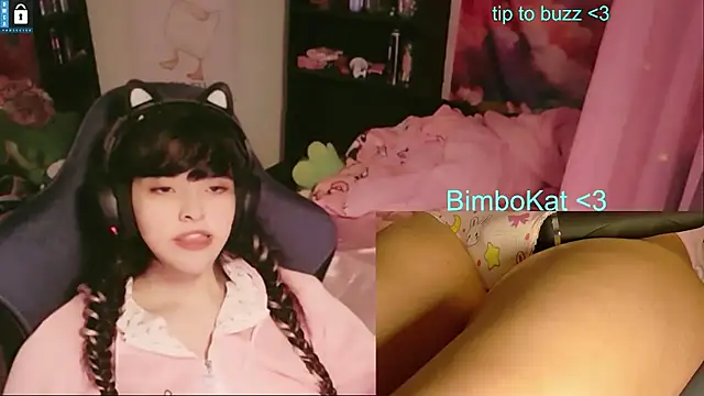 Show modela BimboCat na web-kameri
