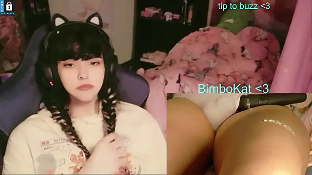 BimboCat Show in webcam