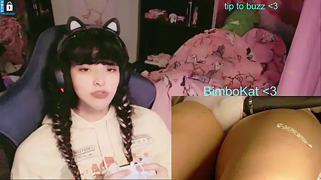 Show de BimboCat na webcam