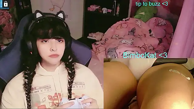 BimboCat Show in webcam