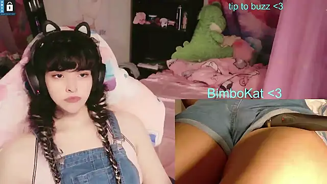 BimboCat Show in webcam