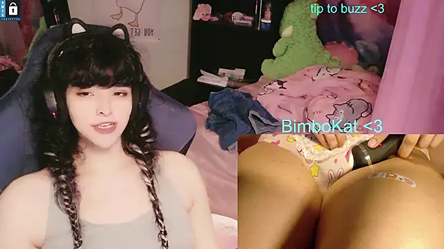 Show de BimboCat na webcam