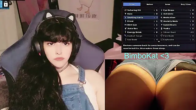 BimboCat Webcam show