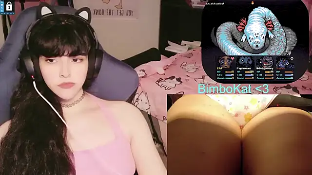 BimboCat Шоу с уебкамера