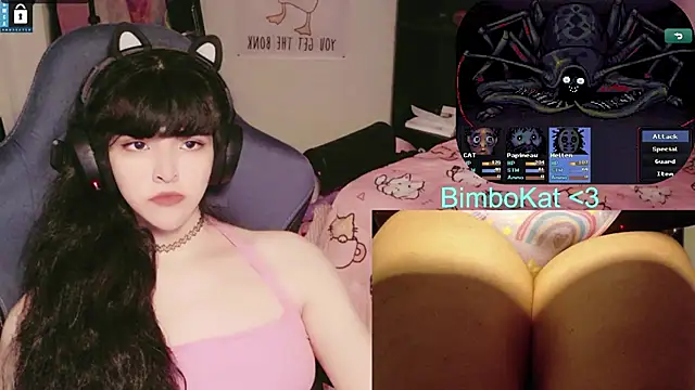 BimboCat Pertunjukan Webcam