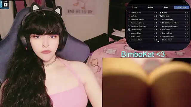 โชว์เว็บแคมของ BimboCat
