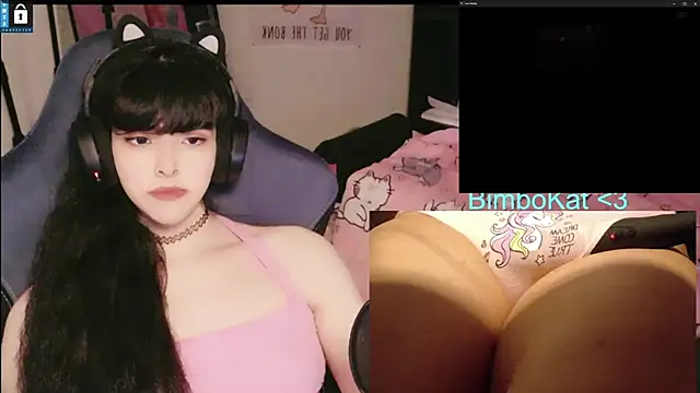 Show modela BimboCat na web-kameri