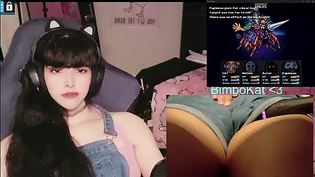 BimboCat Webcam show