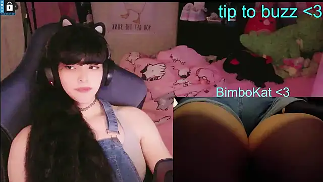 Show de BimboCat na webcam