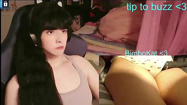 Show de BimboCat na webcam