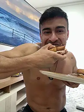 Show de Chris_Clarck na webcam