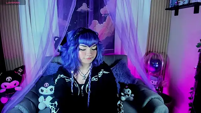 Show de ravencollen na webcam