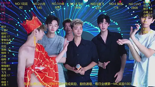 Show de AAA-winner na webcam