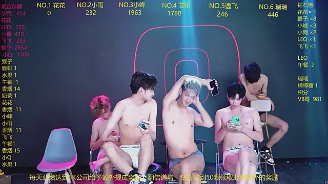 AAA-winner Show in webcam
