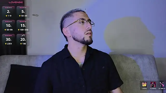 Show modela AresMassimoX na web-kameri