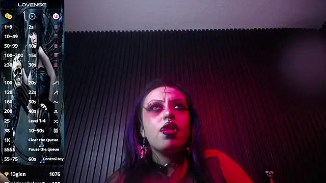 Show modela Belladonna_trix na web-kameri
