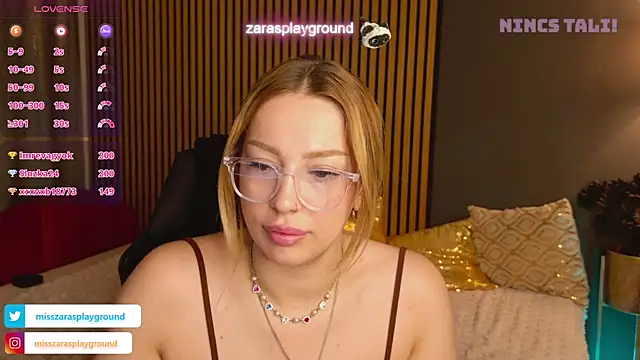ZarasPlayground Pertunjukan Webcam