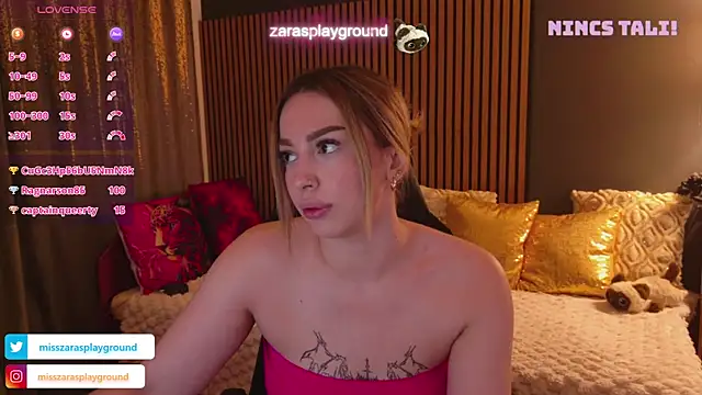 ZarasPlayground webkamerás műsora