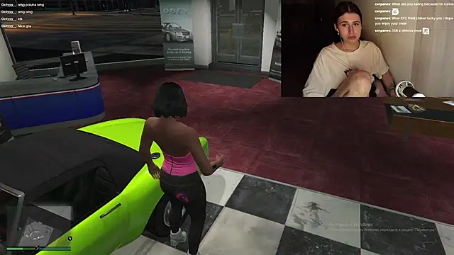 KristinaScottn Webbikameraesitys