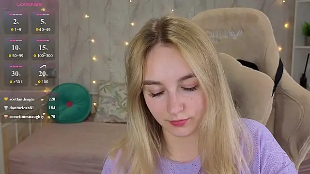 Shy_Polly Pertunjukan Webcam