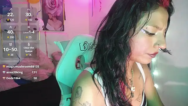 Show de SamathaMay na webcam