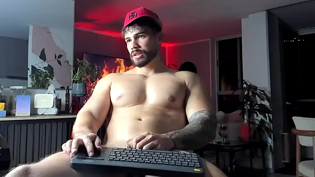 Show de Valenthino_Salvatore na webcam