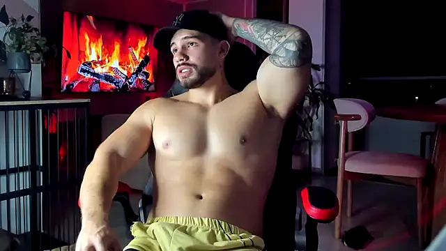 Valenthino_Salvatore Adlı Modelin Web Kamerası Şovu