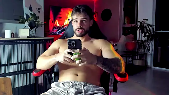 Show de Valenthino_Salvatore na webcam