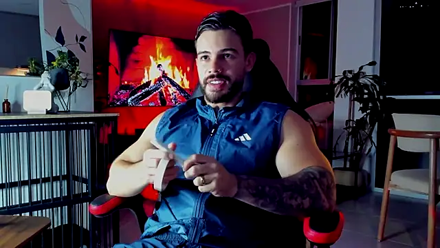 Show de Valenthino_Salvatore na webcam