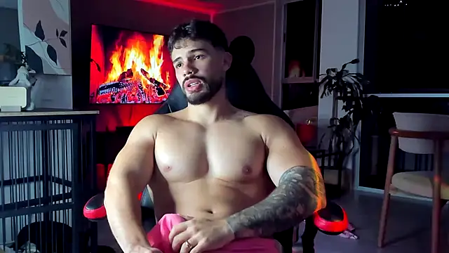 Show de Valenthino_Salvatore na webcam