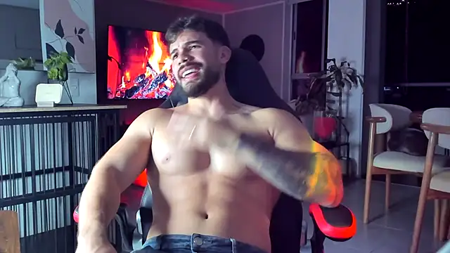 Show de Valenthino_Salvatore na webcam