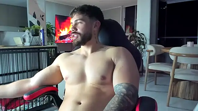 Show de Valenthino_Salvatore na webcam