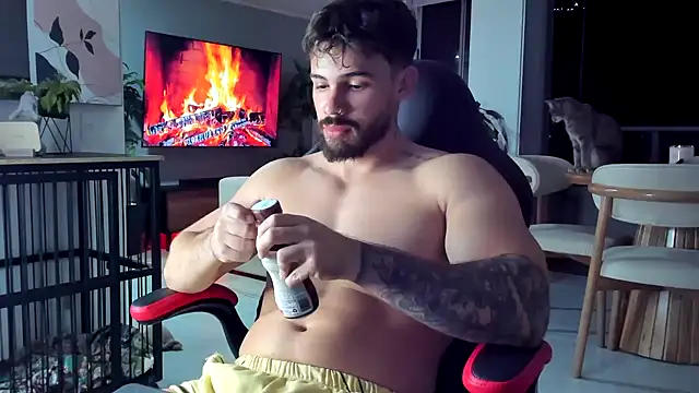Show de Valenthino_Salvatore na webcam