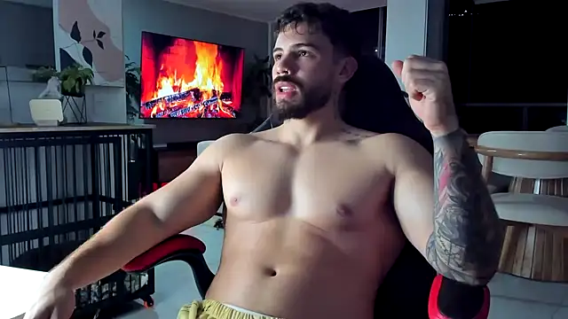 Show de Valenthino_Salvatore na webcam