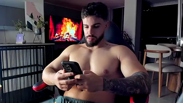 Show de Valenthino_Salvatore na webcam