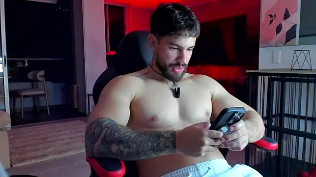 Show de Valenthino_Salvatore na webcam